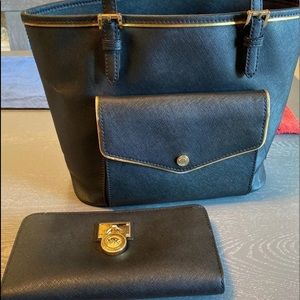 Michael Kors purse and wallet